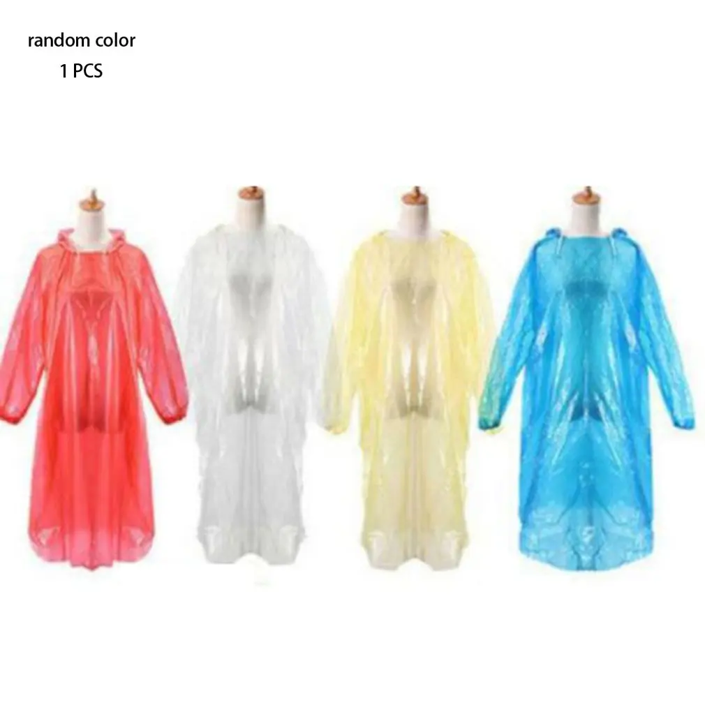 

Portable Disposable Raincoat Adult Raincoat Waterproof Emergency Rain Poncho Portable Raincoat Travel Camping Outdoor Raincoat