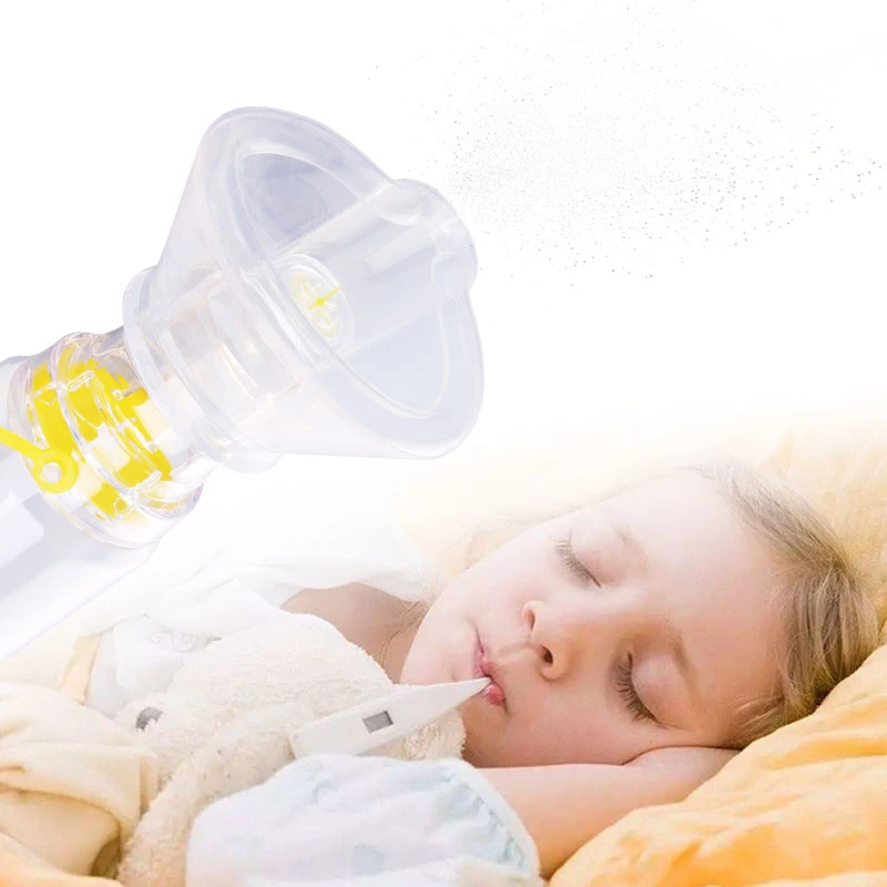 Inhalateur médical en Silicone pour bébé, enfant et adulte, dispositif  d'espacement pour l'asthme, chambre d'inhalation d'aérosol, fournitures de  soins de santé à domicile - AliExpress