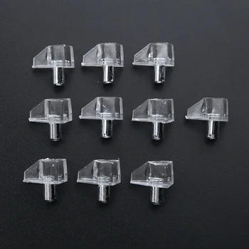 Durable 10pcs DIY Kitchen Cabinet Shelves Holder Shelf Support Pins Pegs Bookcase Mayitr Home Tools 16x10x15mm