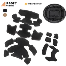 Universal Tactical Helmet Memory Foam Pads 2-Layer Cushion Sponge Protective Pads for Airsoft Paintball Helmet Fast MT MICH IBH