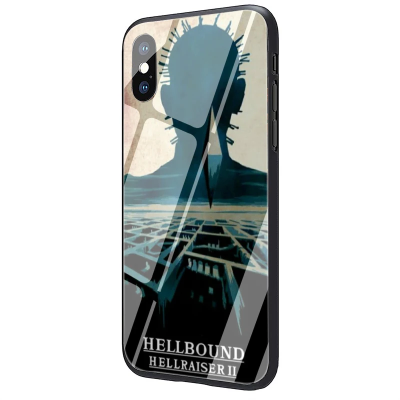 Чехол Hellraiser из закаленного стекла чехол для iPhone 5 5S SE 6 6s 7 8 Plus X XR XS 11 pro Max - Цвет: G10