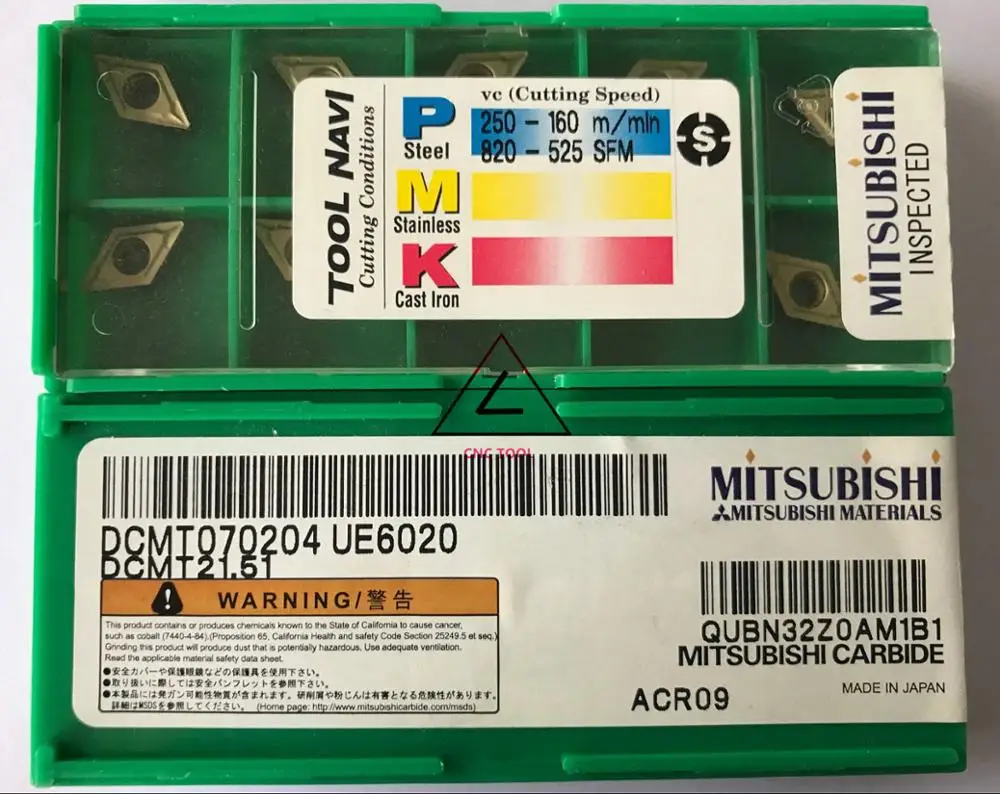 

DCMT070204 UE6020 10 шт. оригинальная Поворотная вставка DIAEDGE