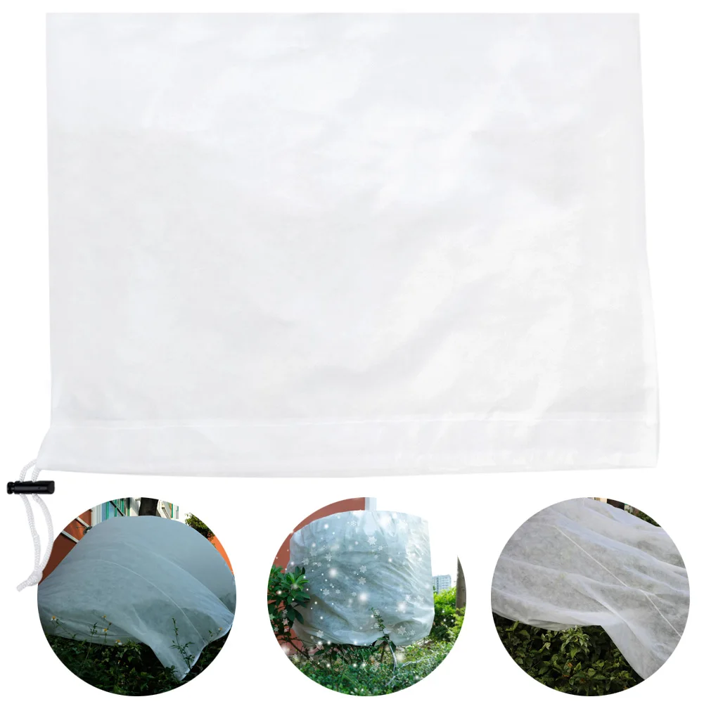 

Plant Covers Freeze Protection Plant Frost Blanket Reusable Shrub Jacket Covers with Zipper for Cold Weather 215.9*190.5cm
