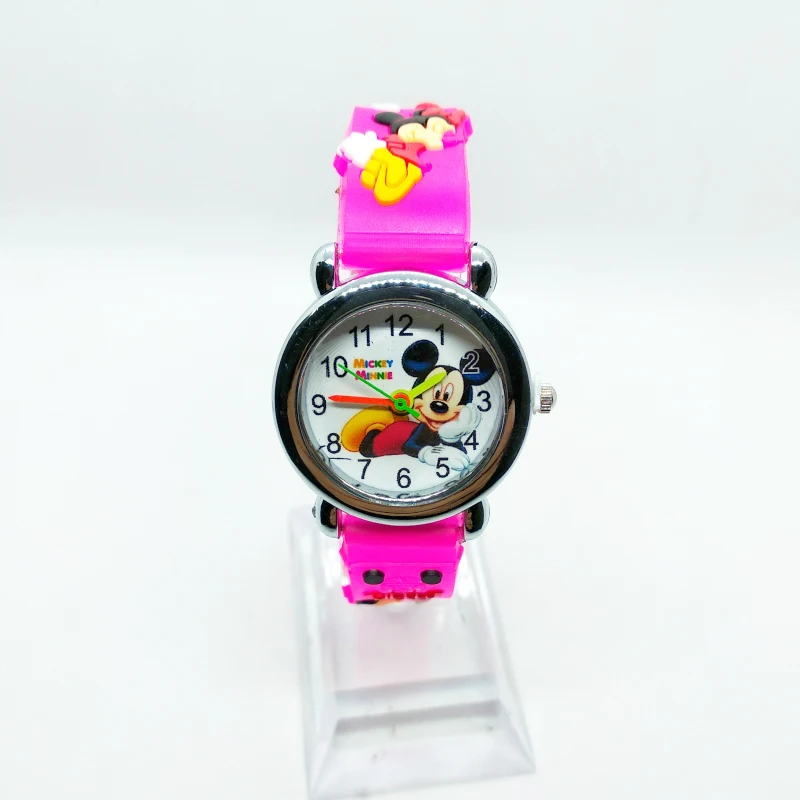 Часы «Микки» Детские уличные спортивные кварцевые наручные часы водонепроницаемые детские часы для мальчиков и девочек детские Студенческие часы