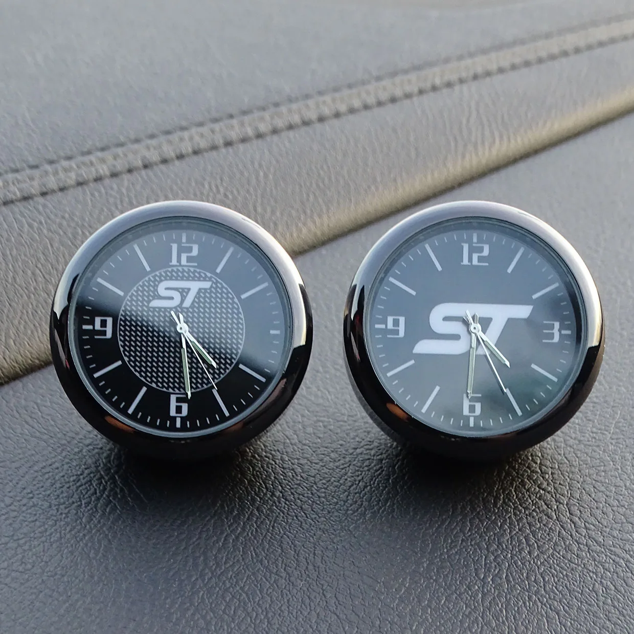 Car decoration clock watch modified car interior electronic quartz for Ford ST Escape FA Cmax Edge Mondeo Focus Ecosport | Автомобили и