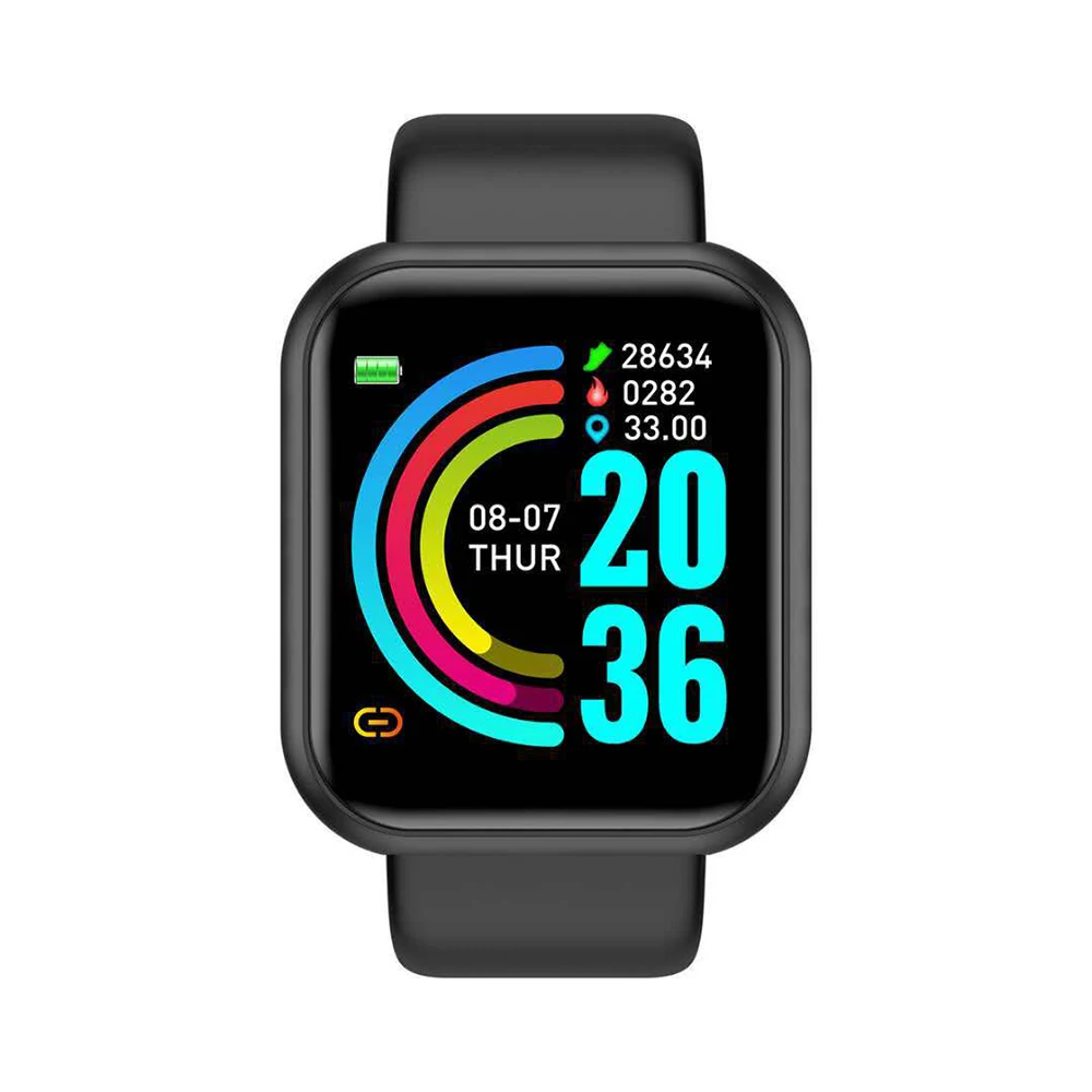 Y68 Smart Watch uomo orologi da polso Smartwatch orologio elettronico  Fitness Monitor uomo regalo Reloj inteligente per Huawei Relogio  SB001|Women's Watches| - AliExpress