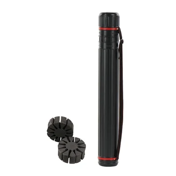 

Multifunction Archery Case Telescopic Carrier Tube with 2 EVA Foam Protection Racks Holders Hunting Accessories