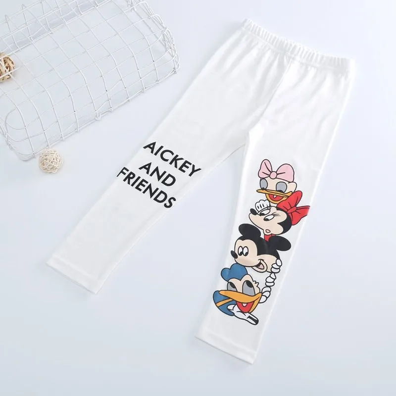 Girls Pants Girls Trousers Kids Pants 2-7Y Spring Autumn Girls Leggings Cotton