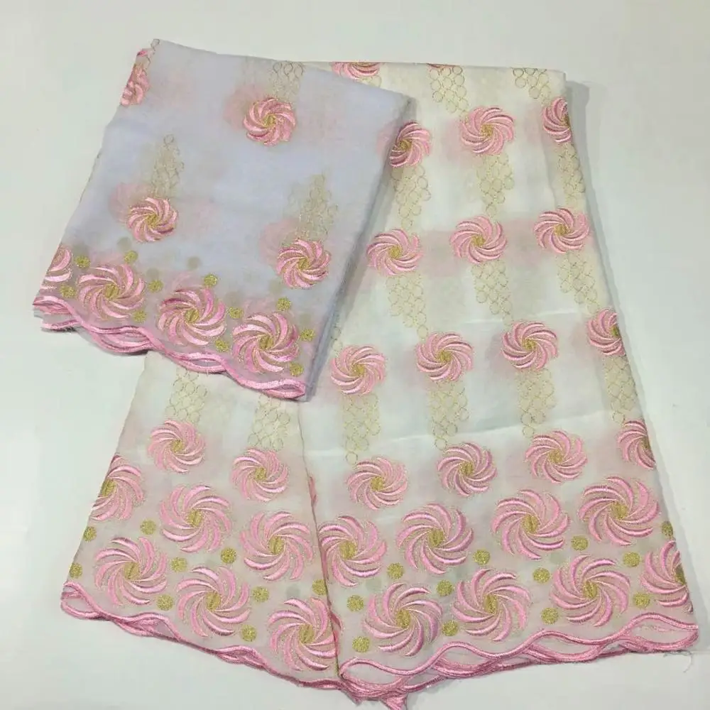 Африканская сухая кружевная ткань, высокое качество, хлопок, кружево, горячая Распродажа, швейцарская вуаль, кружевная ткань из Дубая, африканская ткань, 7 ярдов