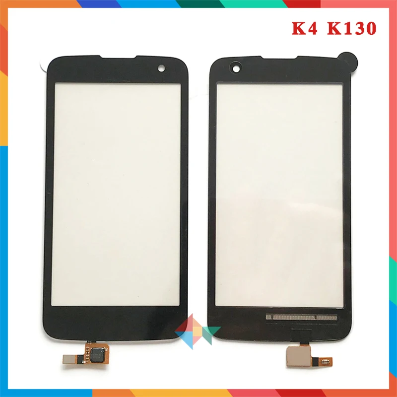 10 шт./лот Высокое качество 4 5 &quotдля LG K4 K120 K121 K130 K130E сенсорный экран дигитайзер