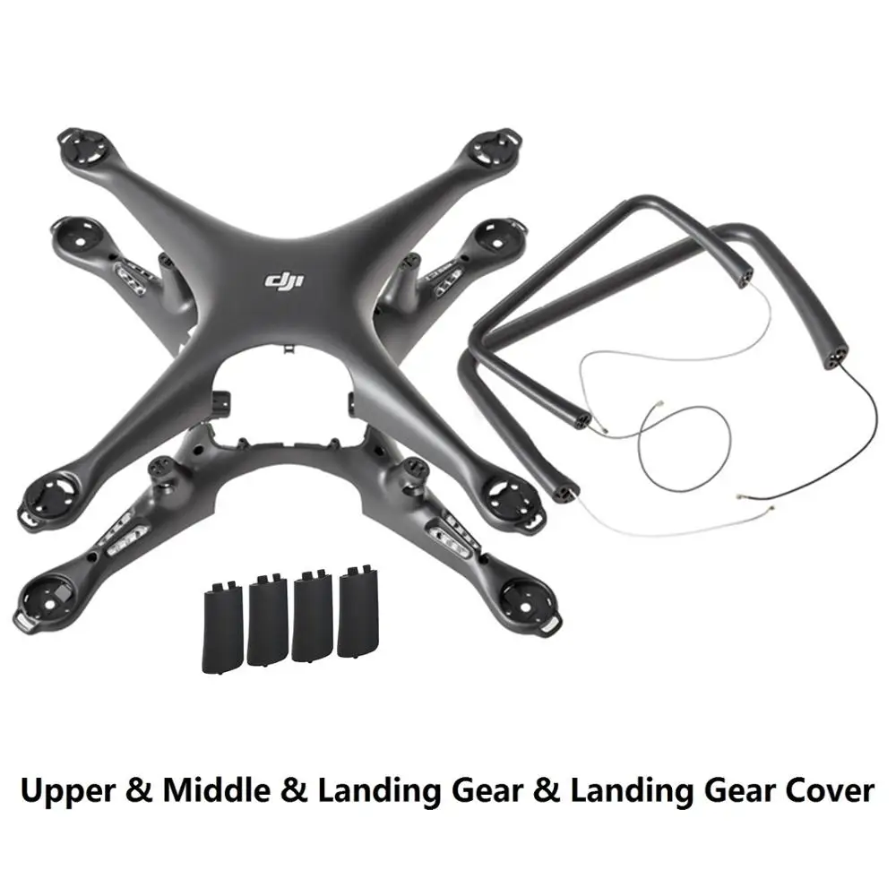 

Original For DJI Replacement Part Body Top Bottom Shell Landing Gear with Cover for DJI Phantom 4 Pro OBSIDIAN Repairing Parts