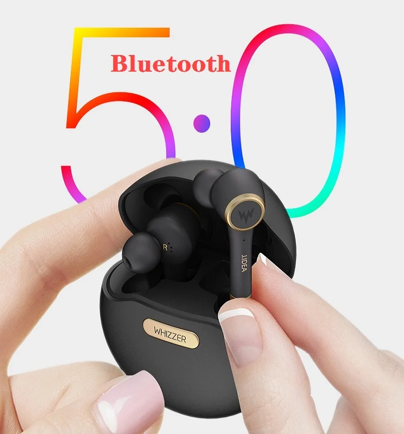 Bluetooth наушники-вкладыши TWS с V5.0 Беспроводной Шум шумоподавления IPX5 Водонепроницаемый вкладыши уизер TP1 3D стерео Blutooth звук наушники для телефона