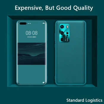 

Back Full Cover True Leather Phone Case For Huawei P40 P30 Pro P20 Mate 30 Mate20 Pro Mate30 Honor 20 30 View30 Pro Honor20 Case