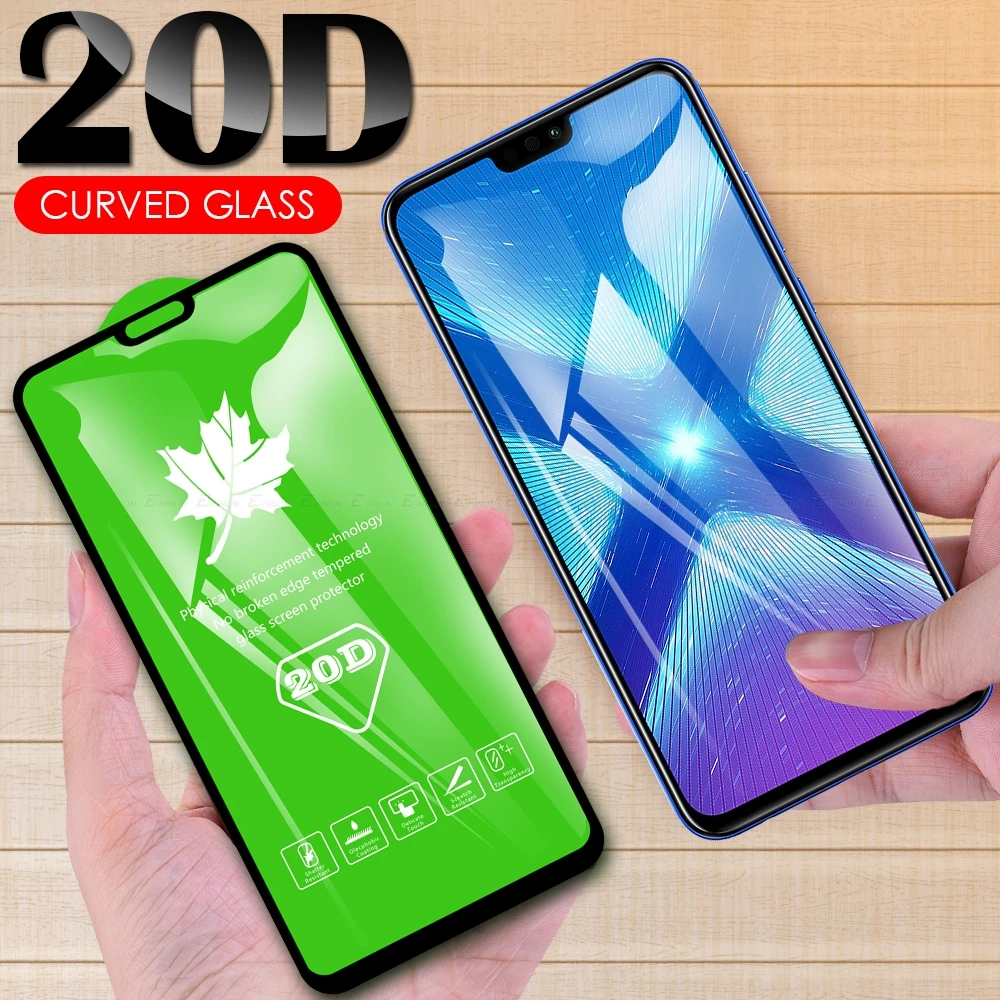 

20D Full Cover Tempered Glass For Huawei Honor 7S 7C 7A 8S 8A 8X 9X Pro Glass Screen Protector Protective Film