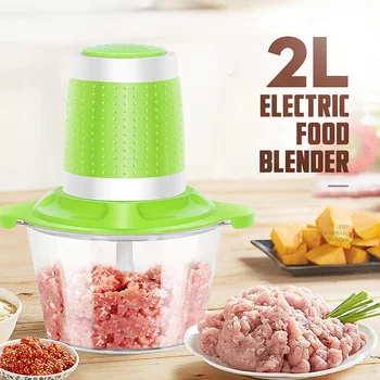 

2L Electric Meat Grinder Chopper 250W Multifunction Food Vegetable-Blender Stuffing Mincer Detachable Household Processor
