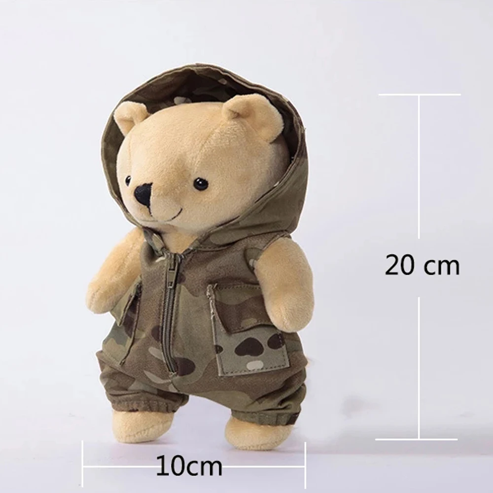 Tactical Doll Bear Vest Attachment Portable Detachable Ragdoll Mascot Water Wash For Military Hunting Shooting Cs Games - Hunting Accessories