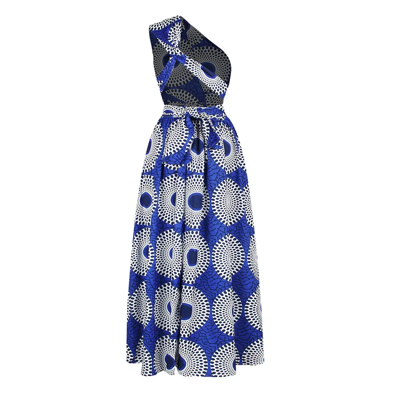 Longue Robe Africaine Wax Pour Femmes 205 Longue robe africaine wax pour femmes 204