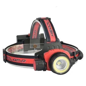 

LED Headlamp T6+COB 4 Modes Hunting Fishing Headlight USB Rechargeable Head Torch Zoomable 18650 Headlamps