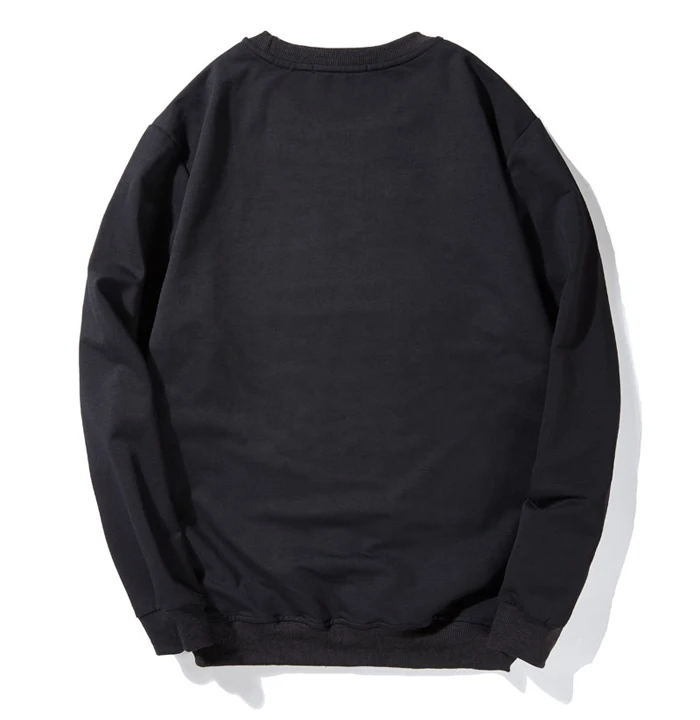 Большие размеры 6XL 7XL 8XL мужские толстовки Модные свободные однотонные повседневные уличные толстовки Мужская брендовая одежда осень