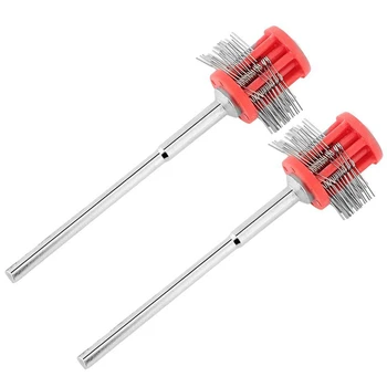 

Professional 2Pcs Polishing Brushes 1Mm Wire Jewelry Brush Making Tool with Handle Jewellery Tools for Jeweler