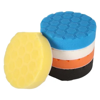 

5pcs/set Car Polisher Sponge Polishing Waxing Buffing Pads Kit Polishing Sponge Set TUE88
