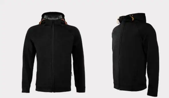 Xiaomi mijia Мужская плюс бархатная теплая куртка высокая плотность супер мягкий кашемир Мужская зимняя теплая куртка высокое качество - Цвет: black XXL