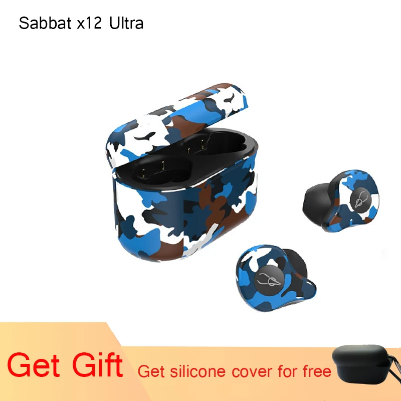 Беспроводные наушники Sabbat X12 Ultra APTX Bluetooth 5 0 Tws спортивные вкладыши
