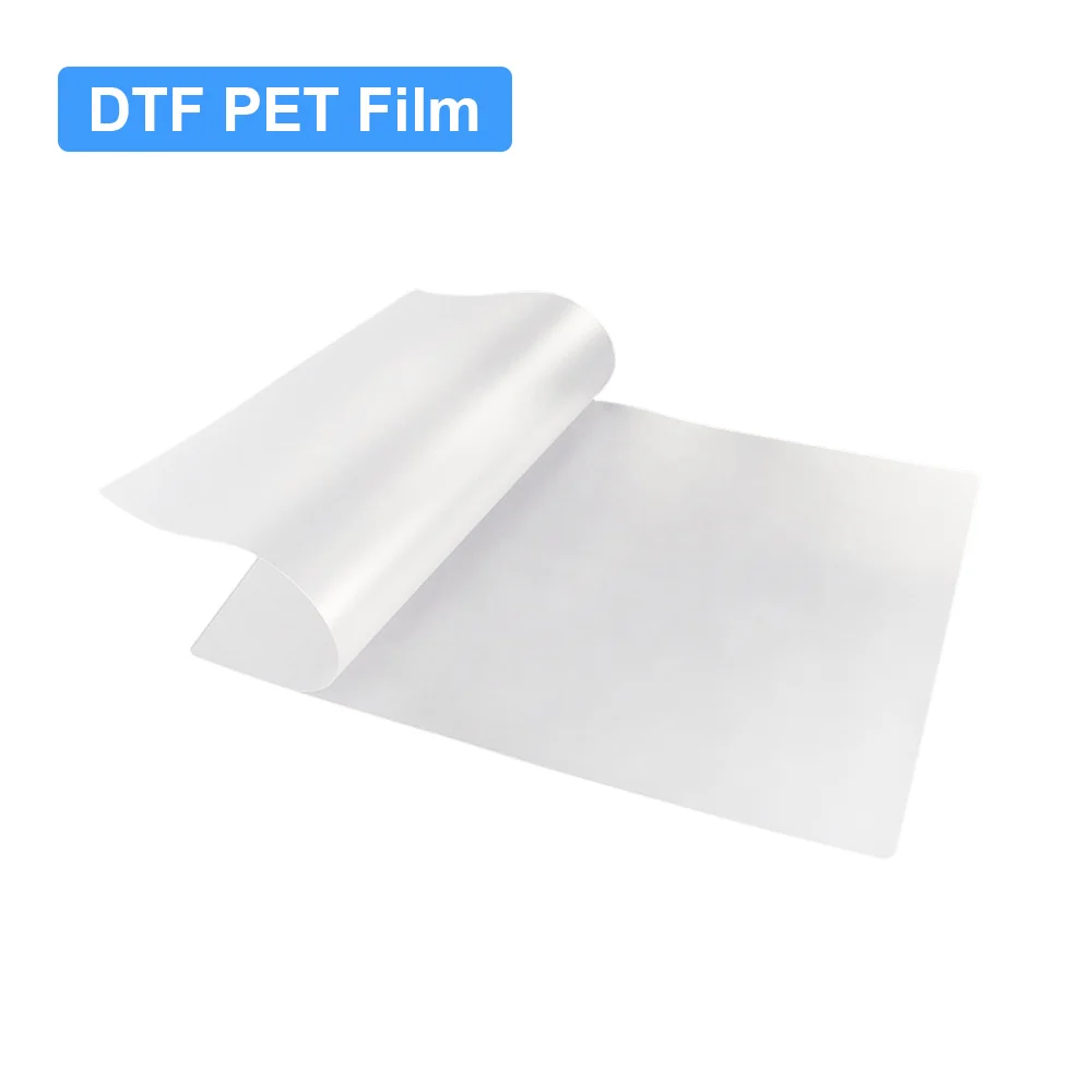 100Pcs A3 PET Transfer Film DTF For Printing And Transfer Heat PET Film For Direct To Printing