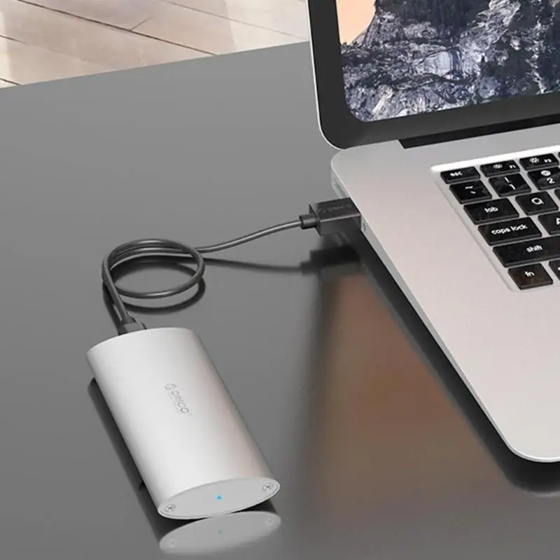 ORICO USB 3,1 type C to M.2 портативный SSD HDD Box 2230 2242 2260 2280 SATA III B Ключ внешний HDD чехол Корпус жесткого диска