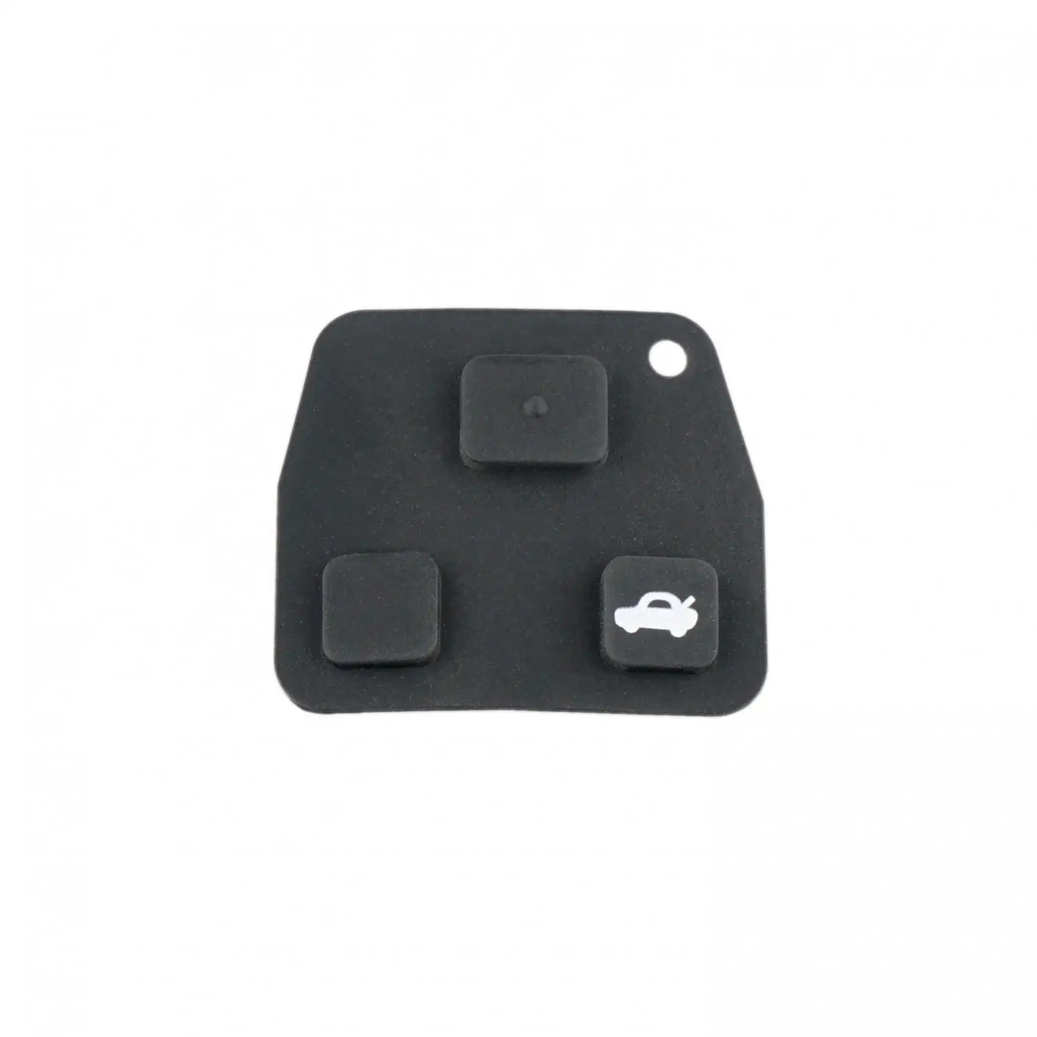 

2 Buttons Rubber Pad Insert Replacement Fit for For-TOYOTA Corolla Avensis Aygo RAV4 Lexus
