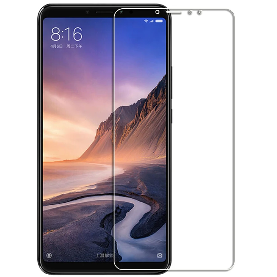 Защитная пленка для экрана Xiaomi mi Max 3 6 9 дюйма 2.5D 0 26 мм 9H Pre um из закаленного