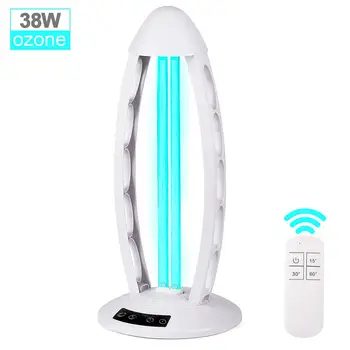 

Ultraviolet Ozone Lamps 38W UVC Germicidal Sterilization Ozone Lamp Bulb Ultraviolet light for Disinfect Bacterial 220V/110V