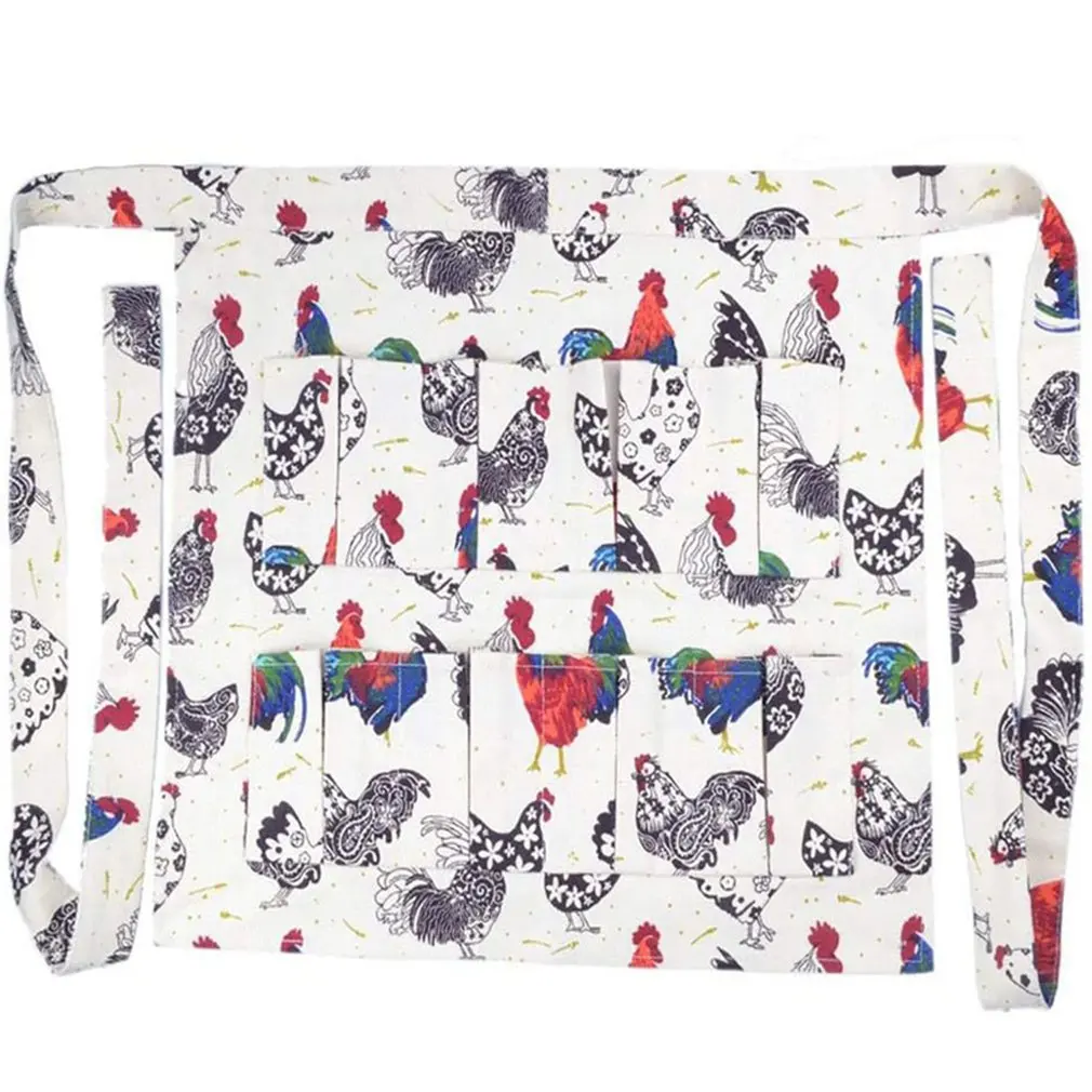 

Egg Collection Apron Picking Eggs Multi-pocket Apron Collection Sleeveless Apron For Picking Up Eggs