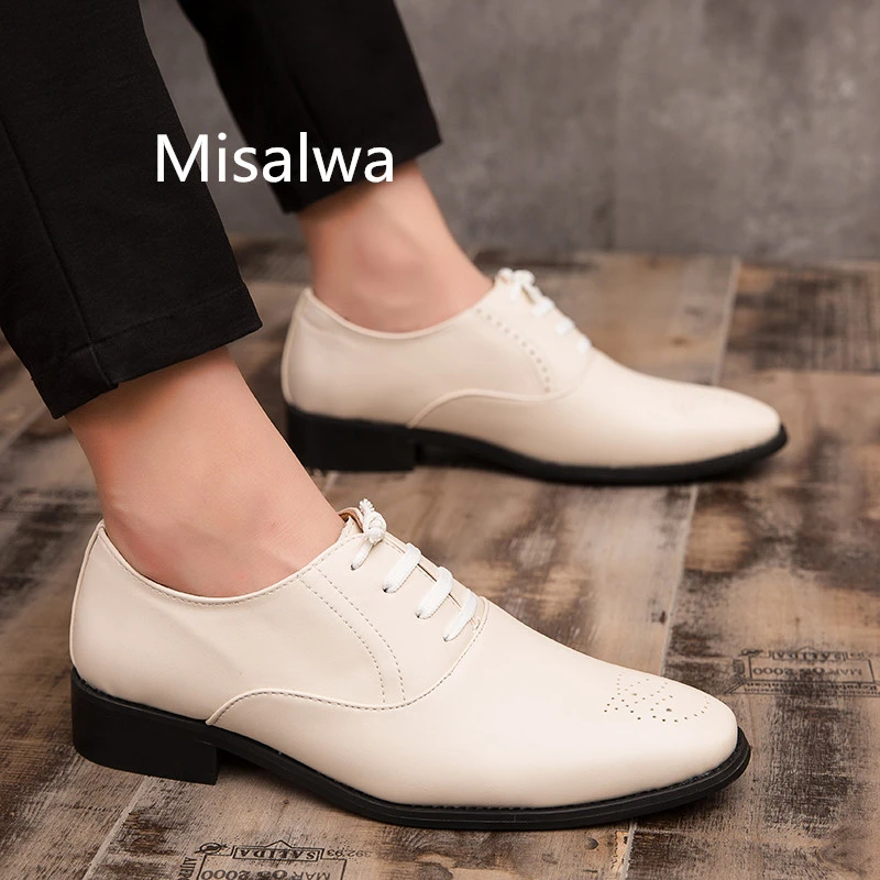 white business casual shoes