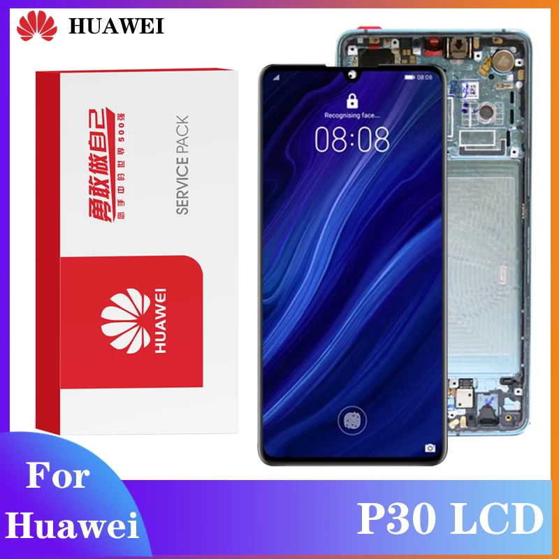 OLED экран для Huawei P30 ЖК-дисплей с цифрователем сенсорного вода сенсорный дисплей