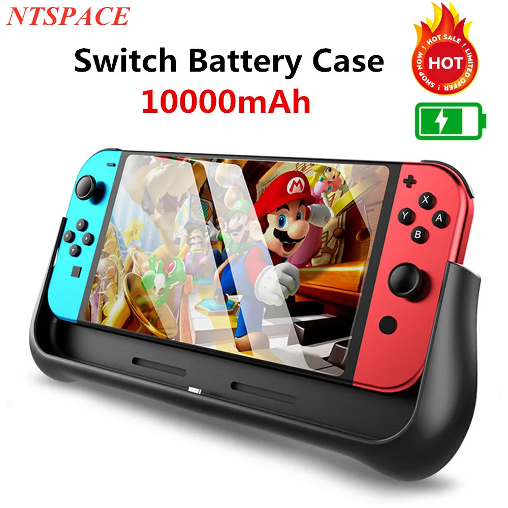 

Portable Power Bank 10000mAh For Nintendo Switch NS NX Stand Holder Fast Charger External Battery For Nintendo Switch Console