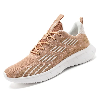 

Spring Autumn Men Casual Shoes Breathable Black Beige Man Fashion Soft Walking Sneakers Lace Up Male Trainer Outdoor