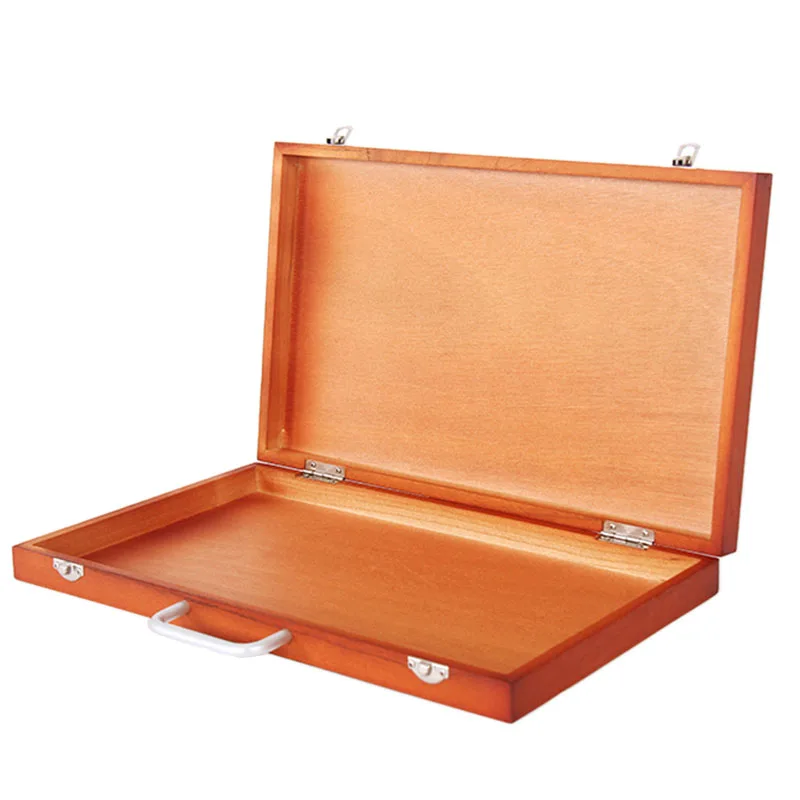 

Portable Large Painting Easel Box Fine Artist Tabletop Wooden Easel Box Portable Drawing Box Asccessories Art Supplies for Artis