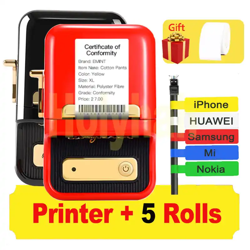 portable name tag printer