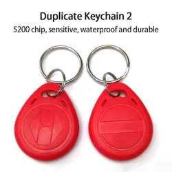 Lector de códigos EM4305 y T5577, lector de códigos EM4100 y 100 khz con tarjeta ficha de identificación de Proximidad y Keyfobs, copia de etiqueta RFID reescribible y duplicada, 125 unids/lote
