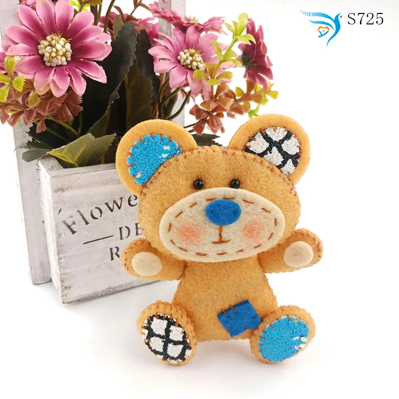Коричневый BearS725 новая деревянная форма Вырубные штампы для скрапбукинга Thickness-15.8mm