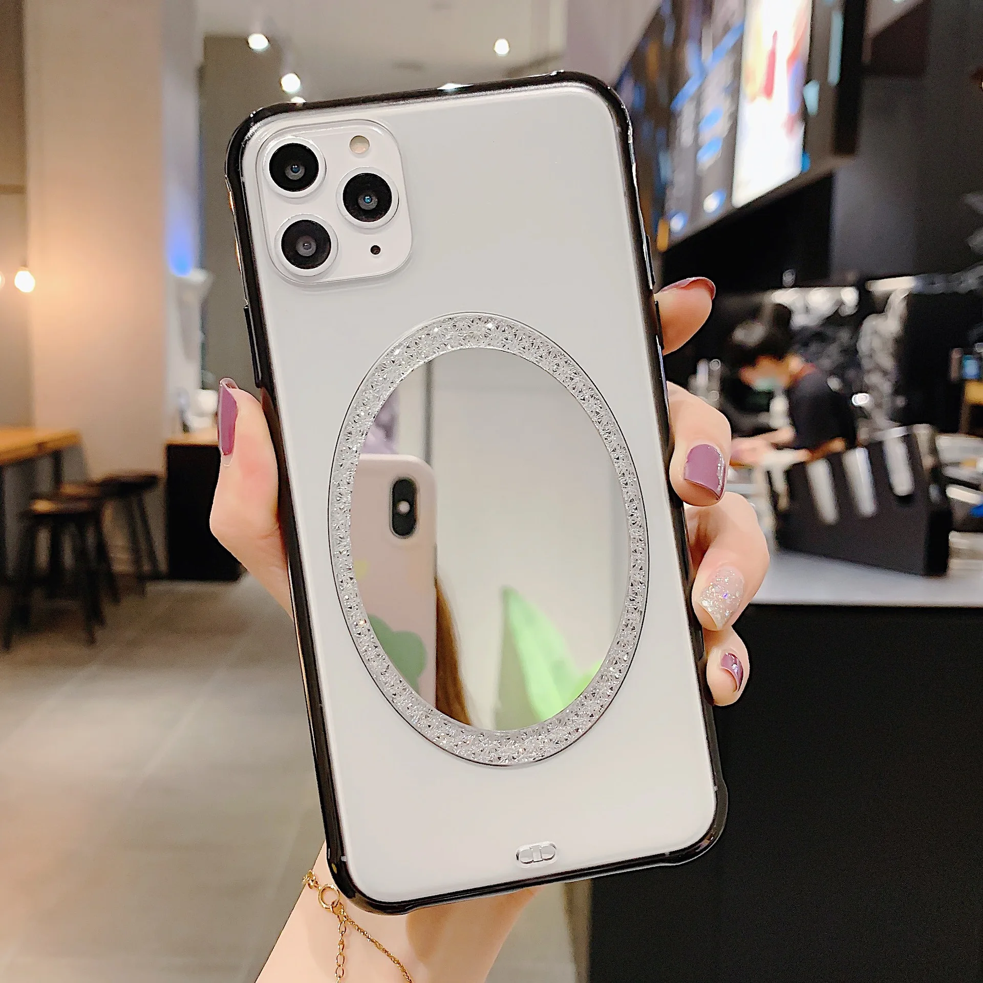 Starktni женский чехол для телефона с зеркалом макияжа iphone 11 11Pro XR 7Plus красивые Чехлы