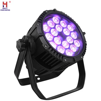 

IP65 waterproof led par light 18x15W Die-casting Aluminum DMX512 control professional dj outdoor stage lighting