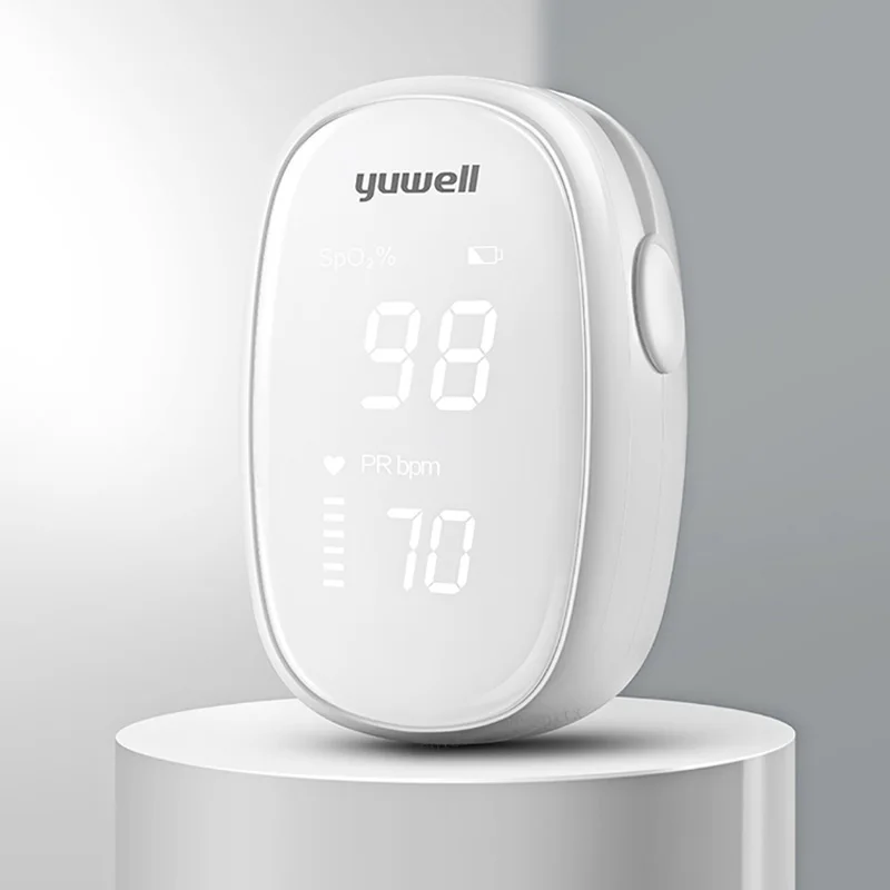 Оксиметр Xiaomi Yuwell YX102 цифровой прибор для измерения пульса на кончиках пальцев с