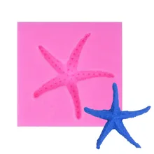 Раковина морской звезды ракушки силиконовая форма для выпечки Форма для шоколада Сделай Сам форма для выпечки