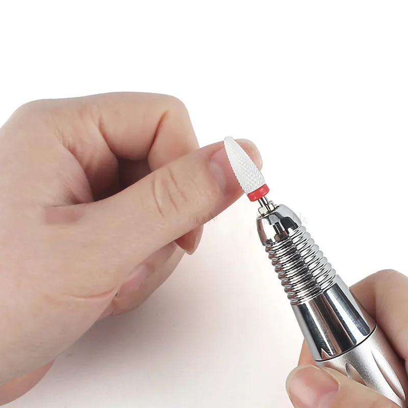 1 шт. керамический сверло для ногтей Электрический фреза для ногтей для маникюра и педикюра аксессуары для ногтей инструмент для удаления лака для ногтей