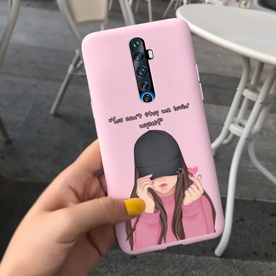 phone cover oppo Silicone Case For OPPO Reno2 Z Cover Reno2 F Soft TPU Back Protective Phone Case For OPPO Reno 2 2F 2Z Reno2Z Cactus Unicorn Bag oppo flip cover Cases For OPPO