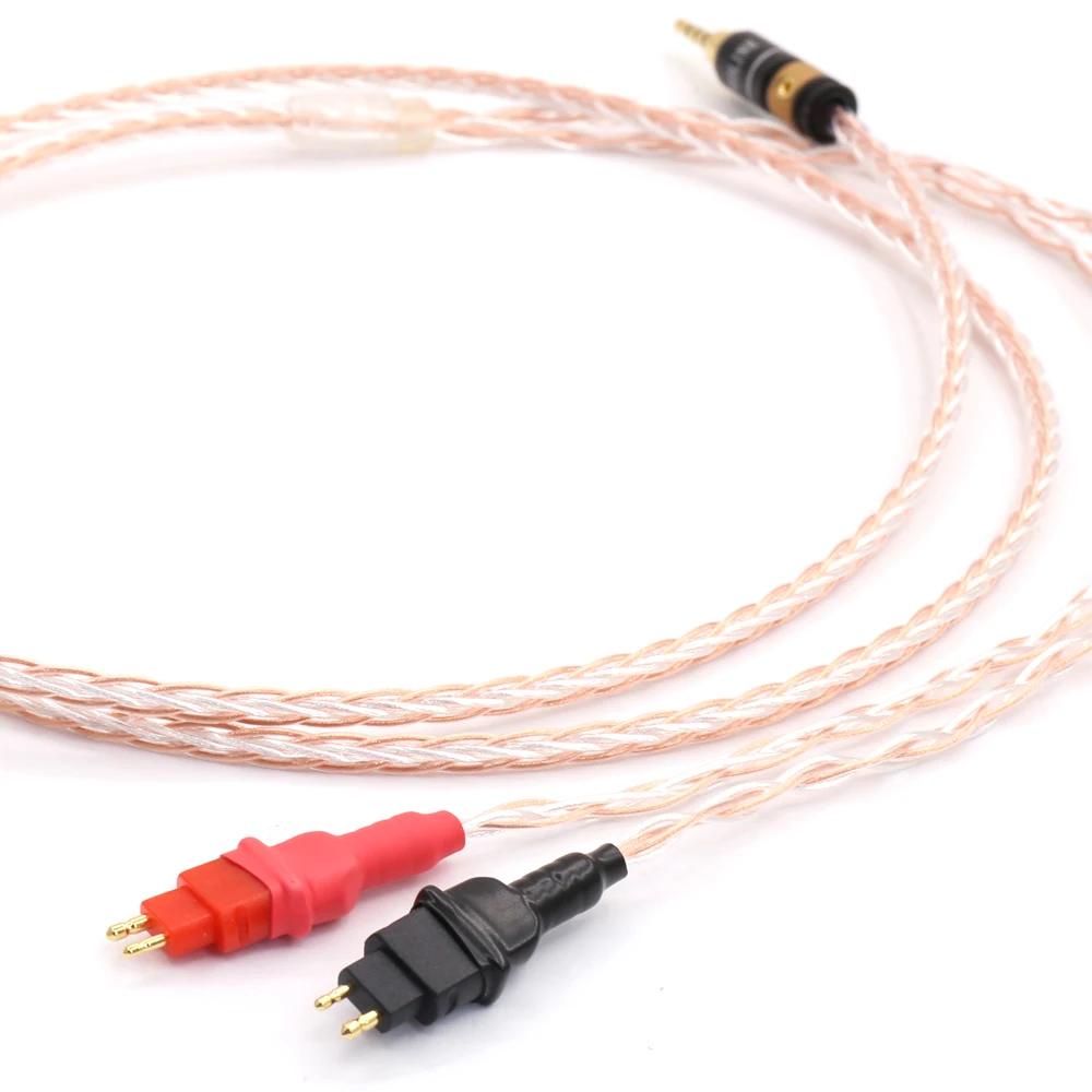 2 5MM OCC Silver Plated Upgraded Headphone Replacement Cable For HD600 HD650 HD525 HD545 HD565 HD580