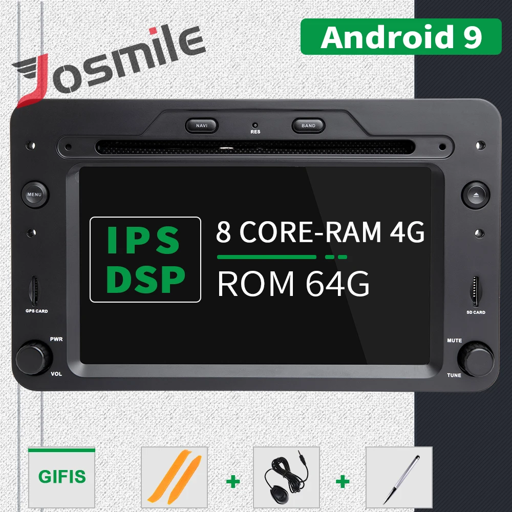 2 din ips DSP Авторадио Android 9,0 Автомобильный gps dvd-плеер для Alfa Romeo 159 автомобиль Brera spider Sportwagon навигация Мультимедиа Carplay