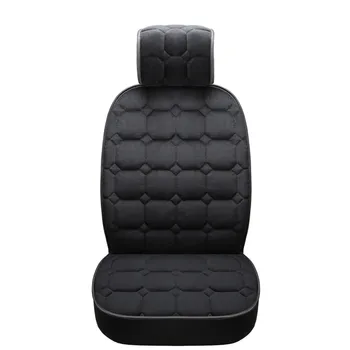 

Universal Plush Car Seat Cover Winter Warm Auto Front Backrest Seat Cushion Pad 1 Piece Interior Accessories Protector